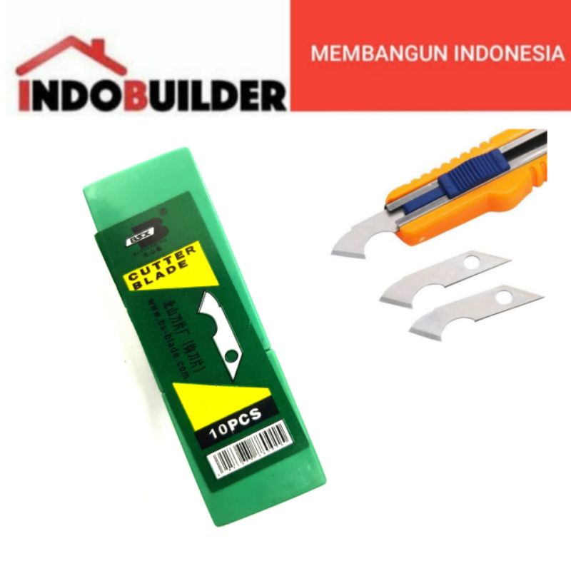 

BSX ISI PISAU AKRILIK 10 PCS / ACRYLIC CUTTER BLADE REFILL