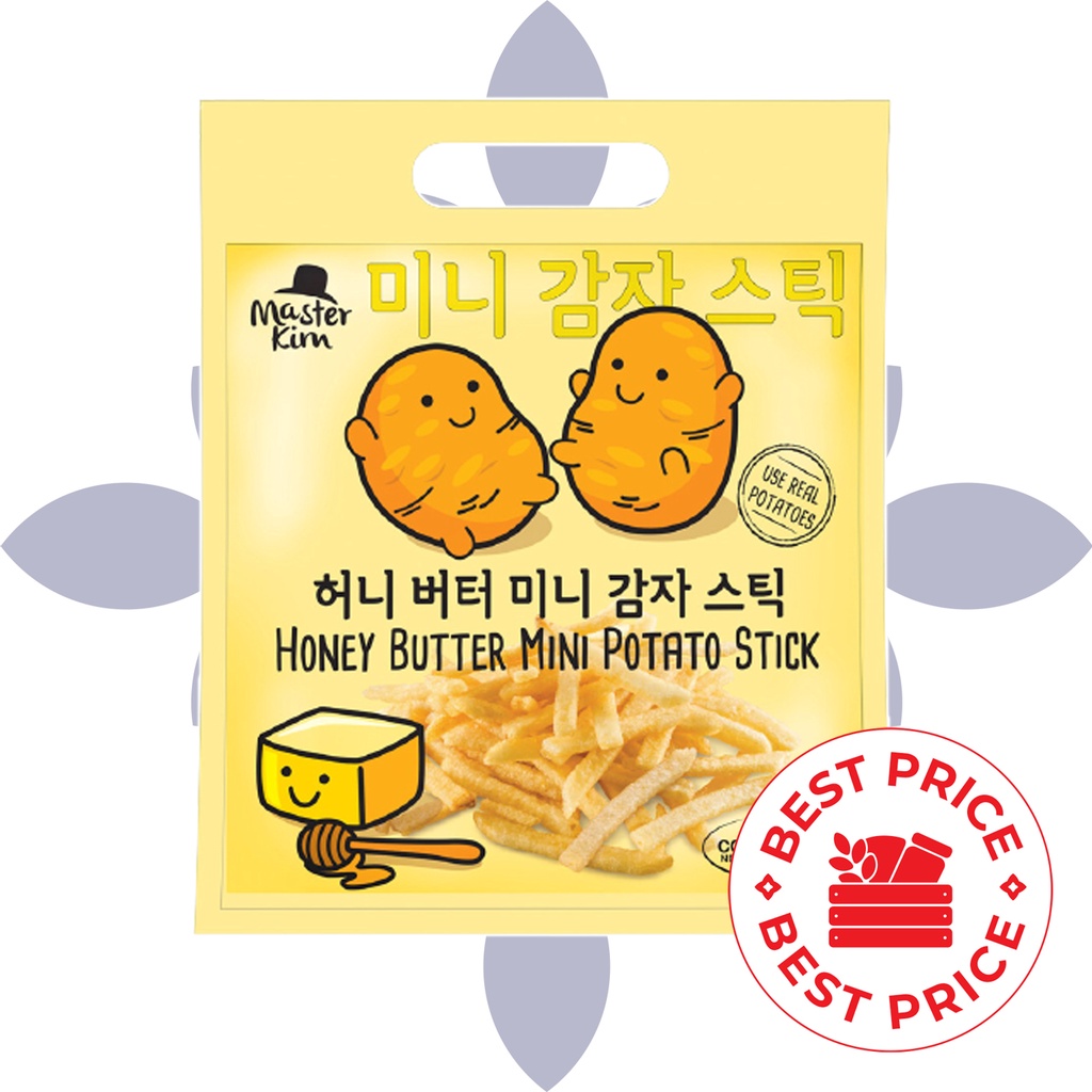 MASTER KIM - POTATO STICK MINI HONEY BUTTER - 80 GR