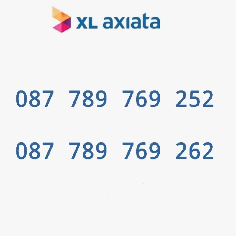 NOMOR CANTIK XL / NOMER CANTIK / NOMER CANTIK XL  / KARTU PERDANA CANTIK XL / XL CANTIK / NO CANTIK