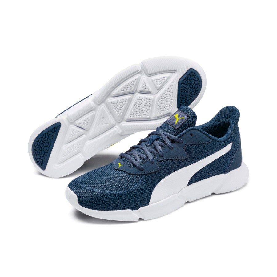 19256708 PUMA - INTERFLEX Runner Dark Denim-Puma White-Y Size UK 7,5