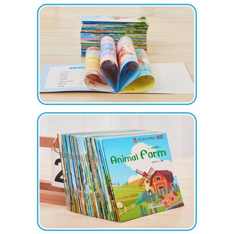 Buku Cerita Anak Bahasa Inggris, English Story Book Montessori Reading books-1