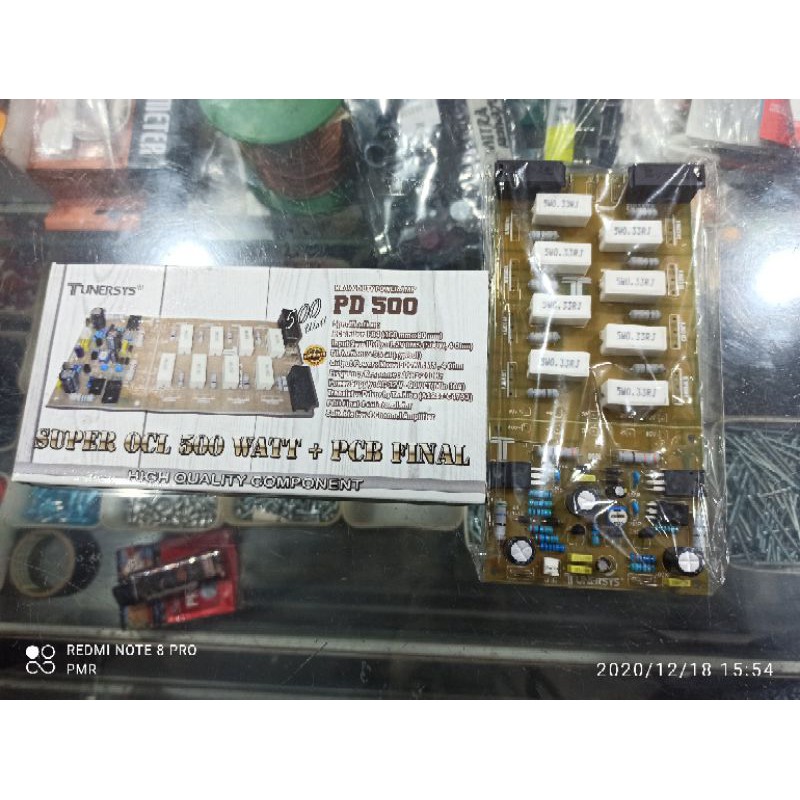 POWER DRIVER KIT SOCL 504 PLUS PCB TR Final 4 set 500W by TUNERSYS