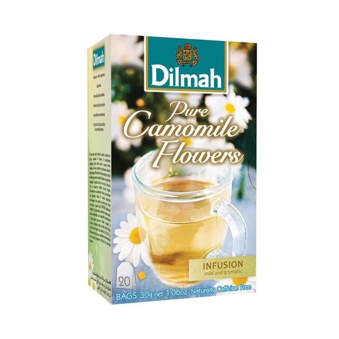 

W2Fit Dilmah Pure Camomile Flowers 20 Bags / Teh Dilmah Chamomile Flow