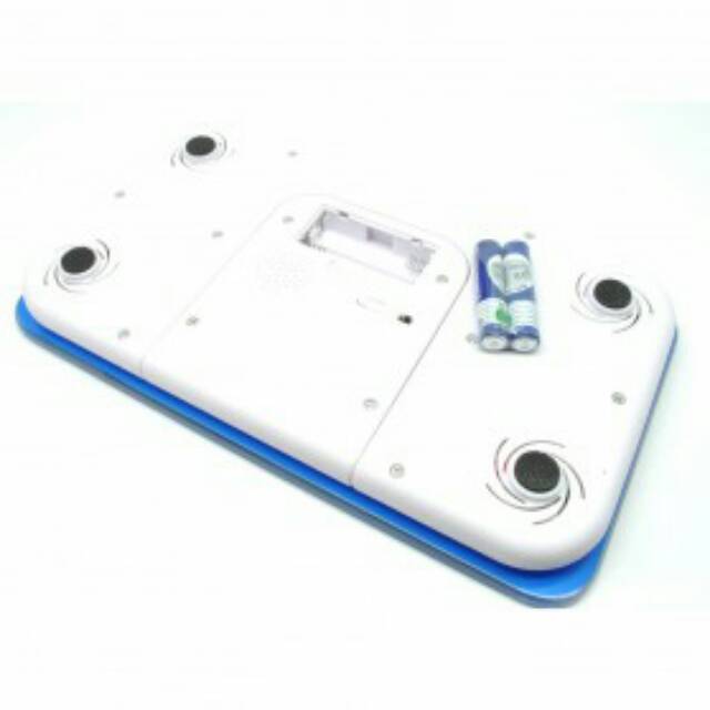 Timbangan Badan Mini Digital 180Kg - Blue