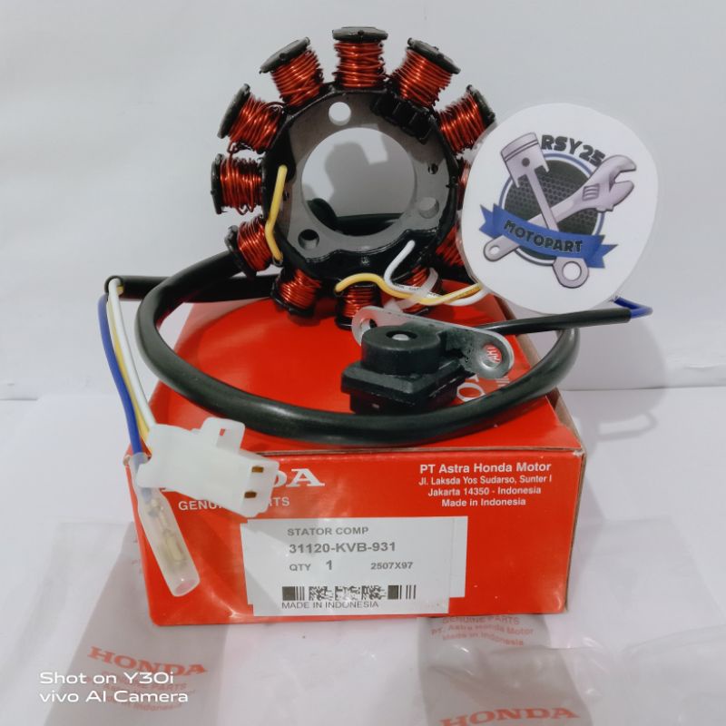 Spull Stater Pulser Honda Vario 110 karbu Vario CBS Vario techno karbu KVB ORI