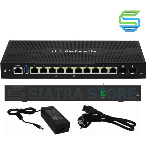 Ubiquiti ER-12P Edge Router 10Port PoE + 2Port SFP Gigabit