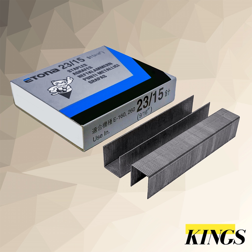 

Etona Staples / Stapler Refill / Isi Hekter (23/15)