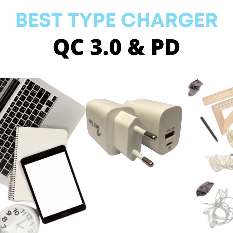 Adaptor Best Type Fastcharging 3.0 Qualcomm