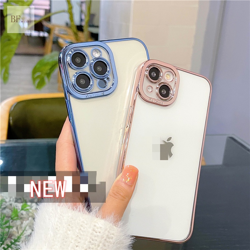 Soft Case Pelindung Lensa Penuh Untuk Iphone 11 12 13 Pro Max X Xr Xsmax 6 7 8 Plus Se2 2020