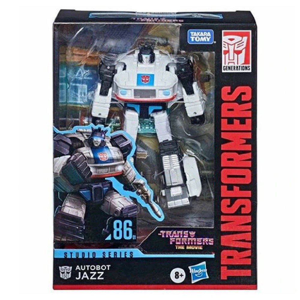 TRANSFORMERS Studio Series 86 The Movie Autobot Jazz Figure