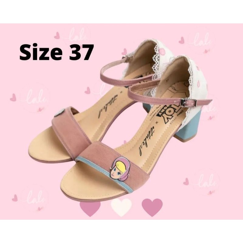 Preloved Ittaherl X Toy Story My Bo Size 37 Block Heels 60mm