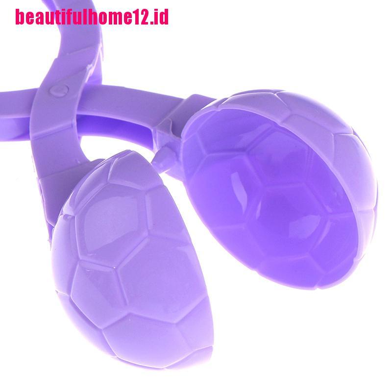 【beautifulhome12.id】Cute Football Snowball Clip Kids Winter Outdoor Sports Snow Sand Mold Fight Toy