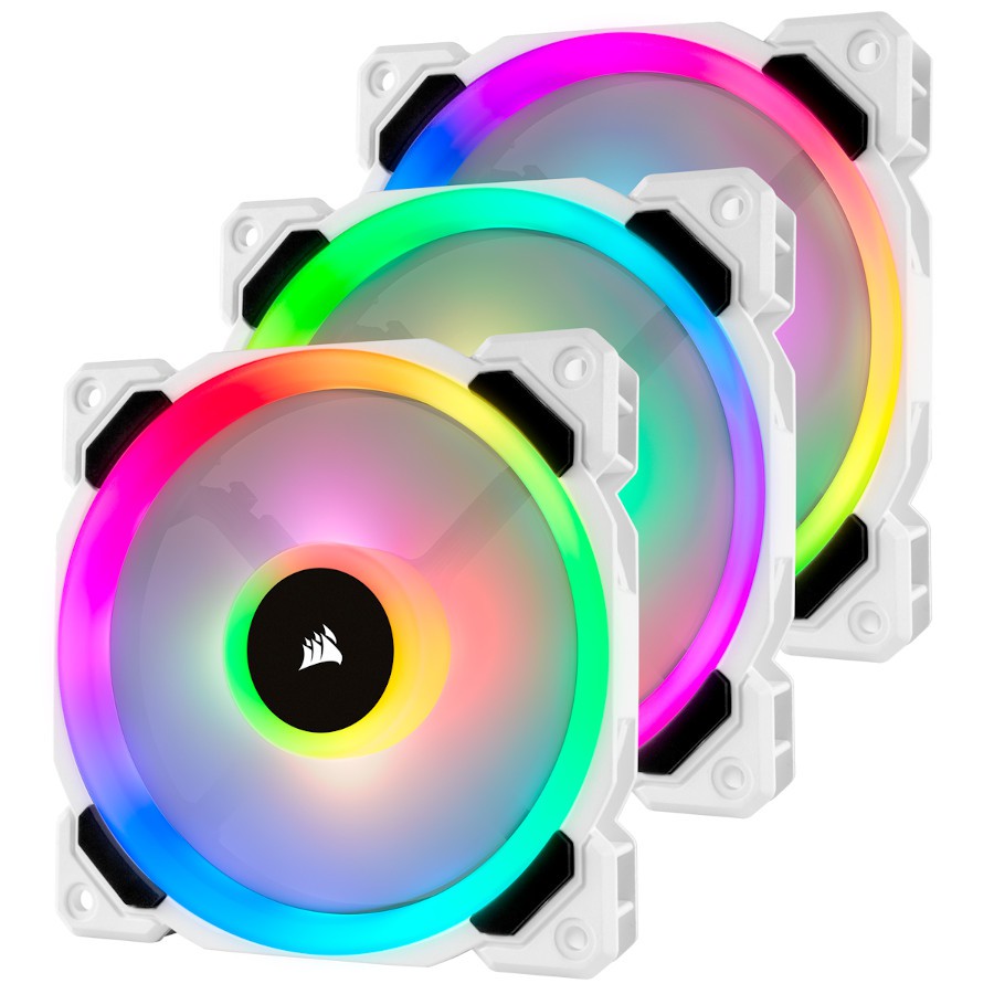 Corsair Ll120 Rgb White 120mm Led Fan 3 Pack With Lighting Node Pro Shopee Indonesia Corsair Ll120 Rgb White 120mm Led Fan 3 Pack With Lighting Node Pro Shopee Indonesia