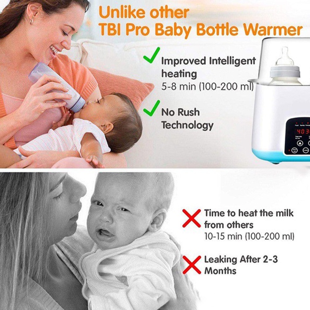 Baby Feeding Bottle Warmer Heater Bottle sterilizer BPA Alat Steril Botol Susu Bayi Penghangat Botol susu