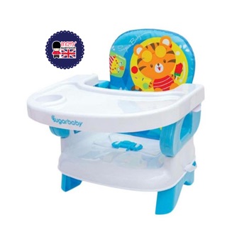  kursi makan bayi sugar baby  chair high booster merah biru 