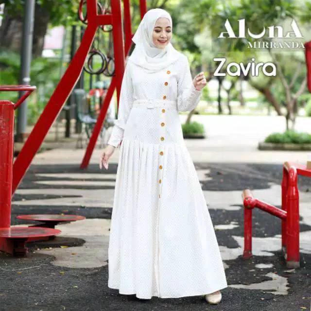 READY, Zavira by Aluna Mirranda / Nha Mirranda PUTIH free hijab arascarf random