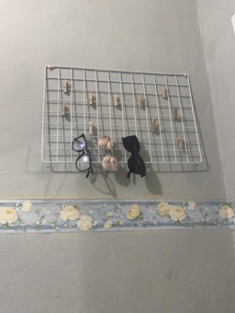 [as] Grid Mesh Wire 35x52 / Hijang / Hiasan Dinding Persegi Panjang