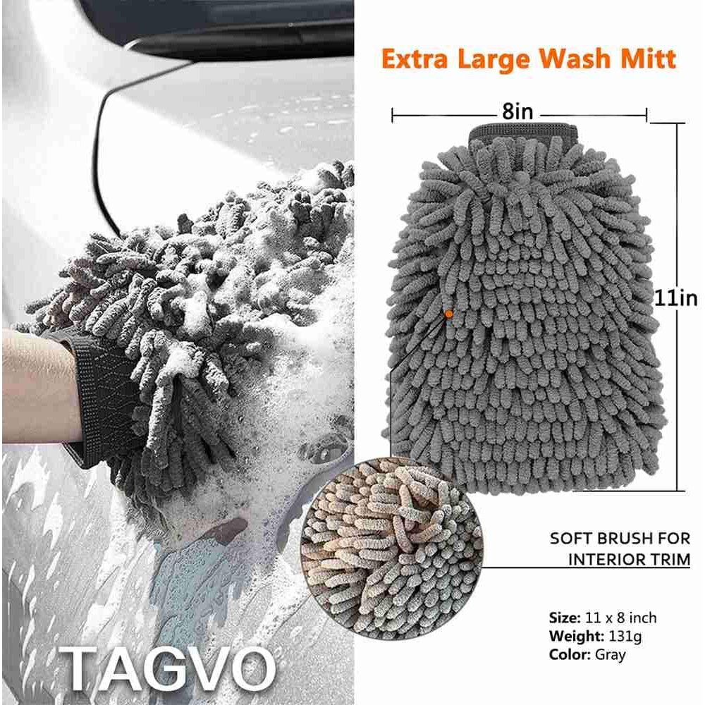 Lap Sarung Tangan / Gloves Microfiber Premium Multifungsi Model 2 Sisi - LAP PEMBERSIH DEBU