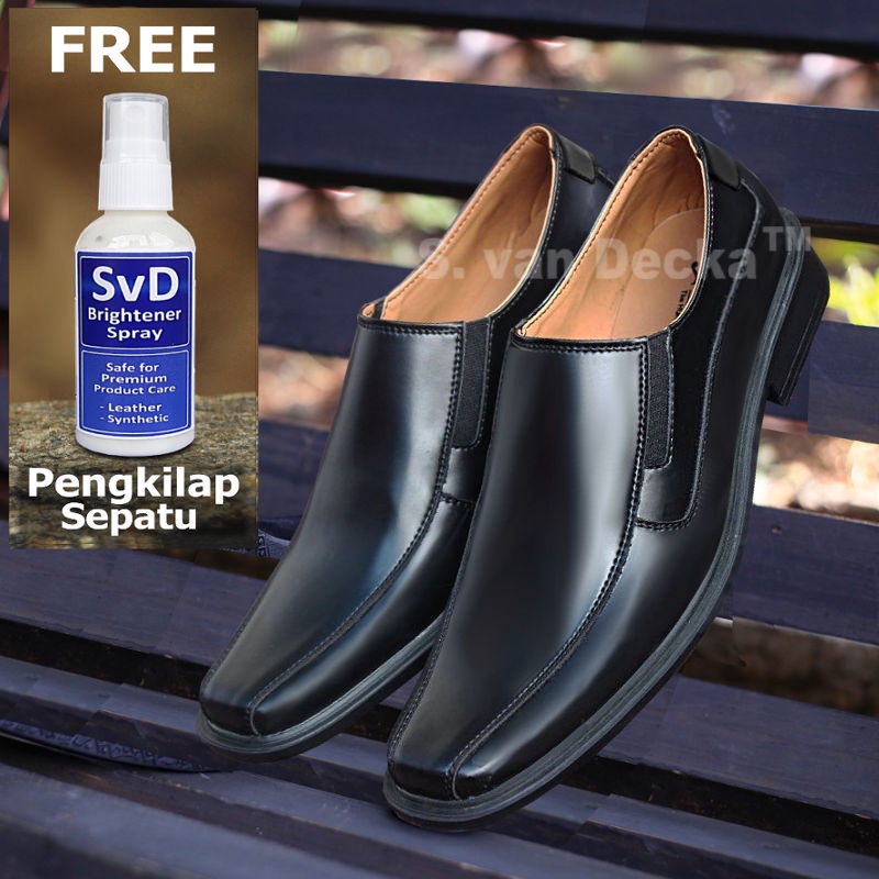 Sepatu S. van Decka TK018 Gratis Semir