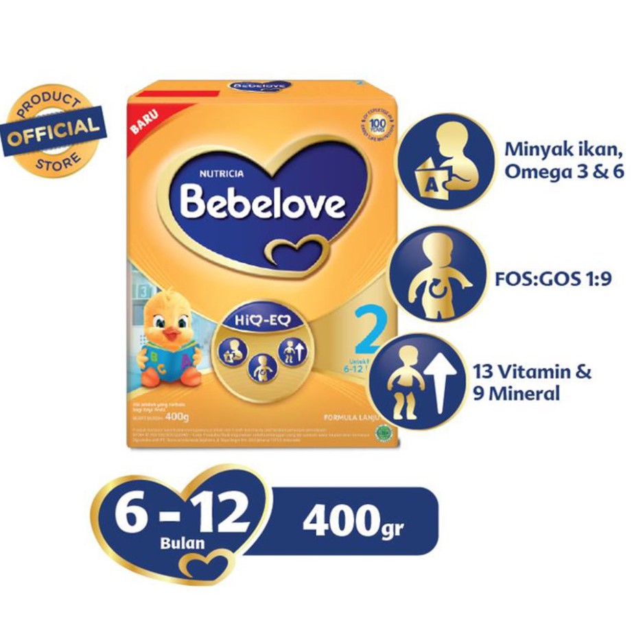Bebelove 2 400 gr Susu Formula Bayi