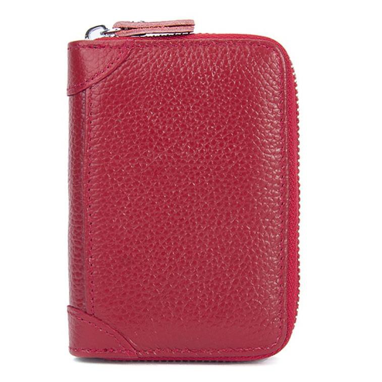 Asli murah RIZKY-LOKAL Dompet Abg Wanita Kulit Asli RFID dengan Resleting X32X1 ,..|