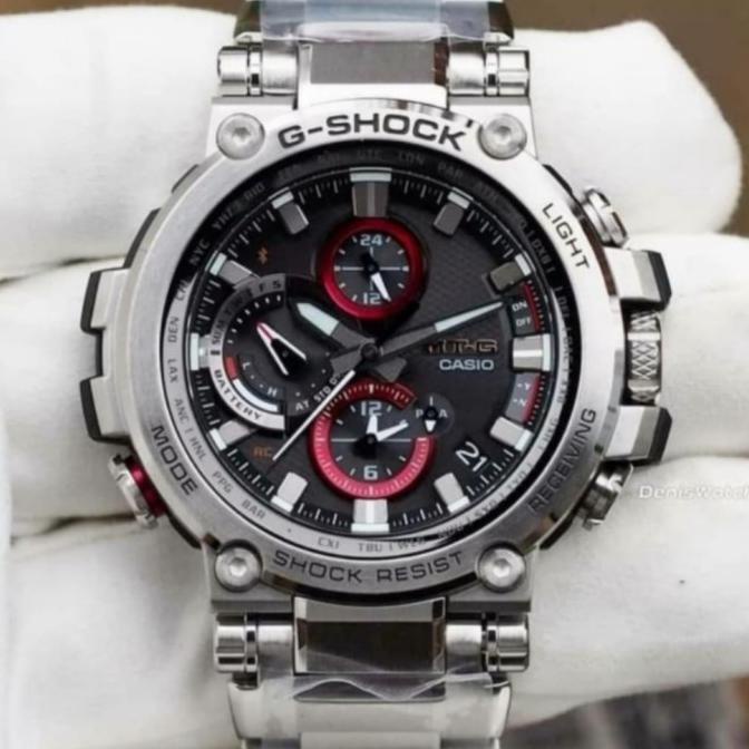 Jam Tangan Pria Wanita Gshock casioo MTG B1000 Ori BM-Rantai Stainless barang ada