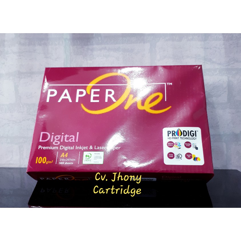 Kertas Print HVS Paper One A4 100 gram 100 gr 100 g