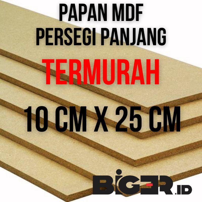 Papan MDF 6mm Polos 5cmX150cm / Papan Kayu MDF Lembaran 9mm 6cmX150cm / Bahan MDF Potongan 25cmX10cm