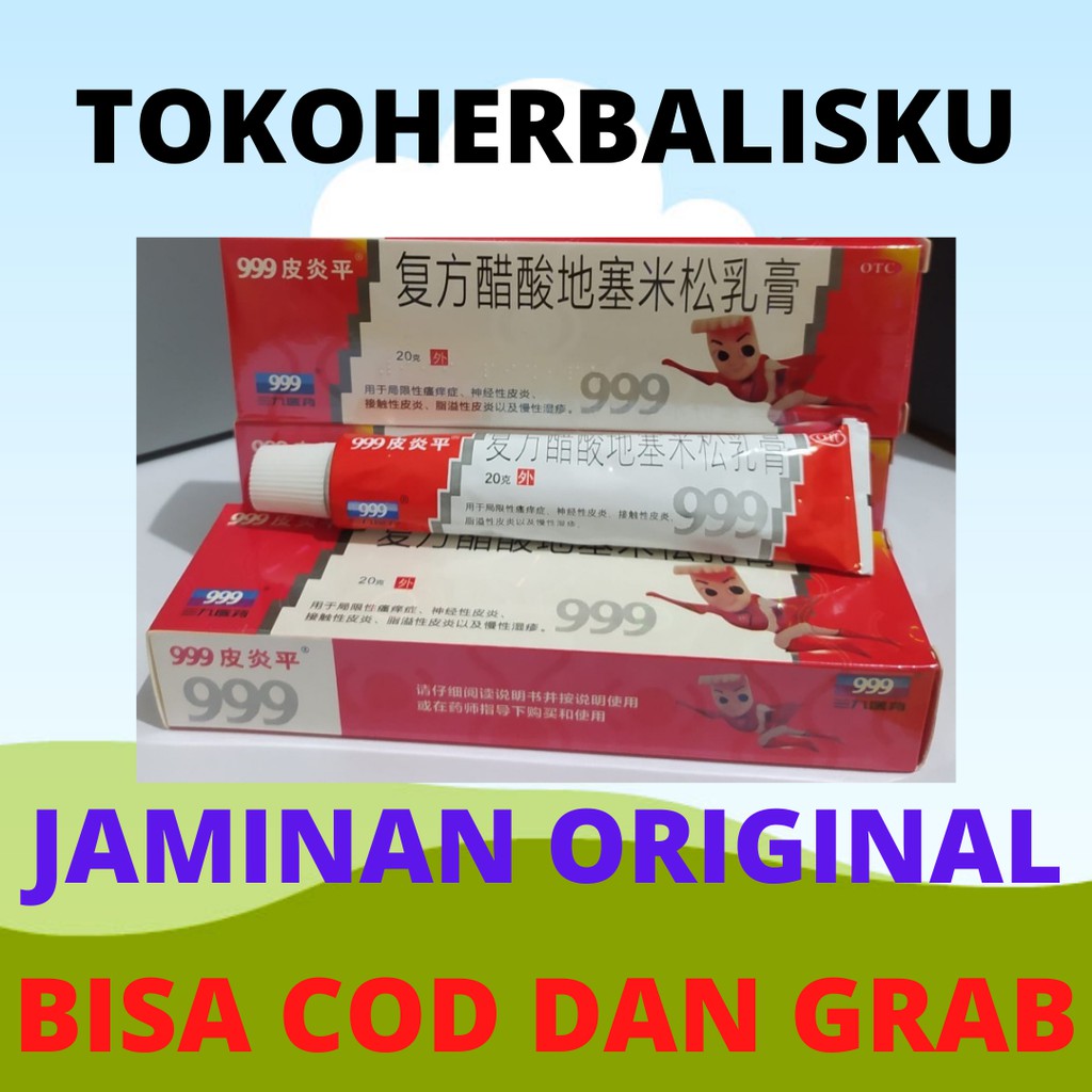 salep 999 original untuk eksim jamur jerawat gatal selangkangan pi yang ping kudis kurap
