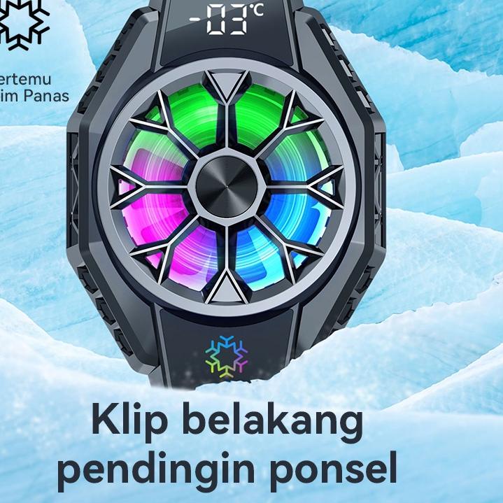 nxo-29 Radiator Basike Fancooler Pendingin HP Coolingfan Gaming Phone Cooler Clip-on Magnetic Mobile