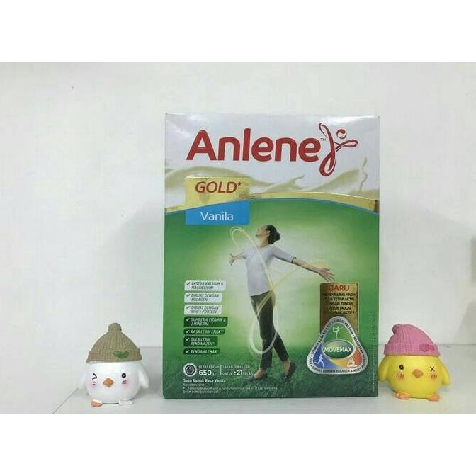 

[COD] ANLENE GOLD VANILA 650G MOVEMAX NEW SUSU DEWASA ORANG TUA [COD]