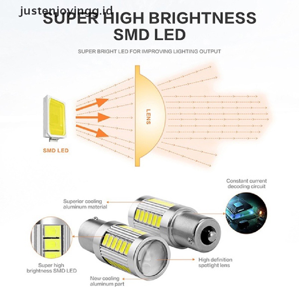 Lampu LED 1156 Untuk Sein / Rem Belakang Mobil