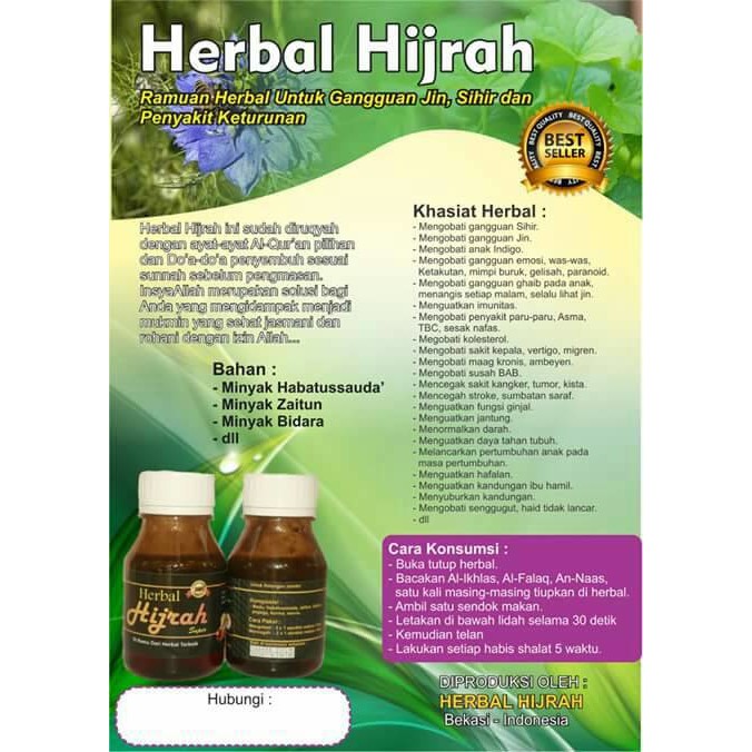 madu herbal hijrah Herbal Berkualitas