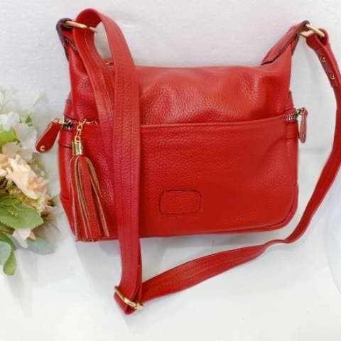 Tas Wanita Selempang Slingbag Tas Kulit Garut Tas Papirut Garut