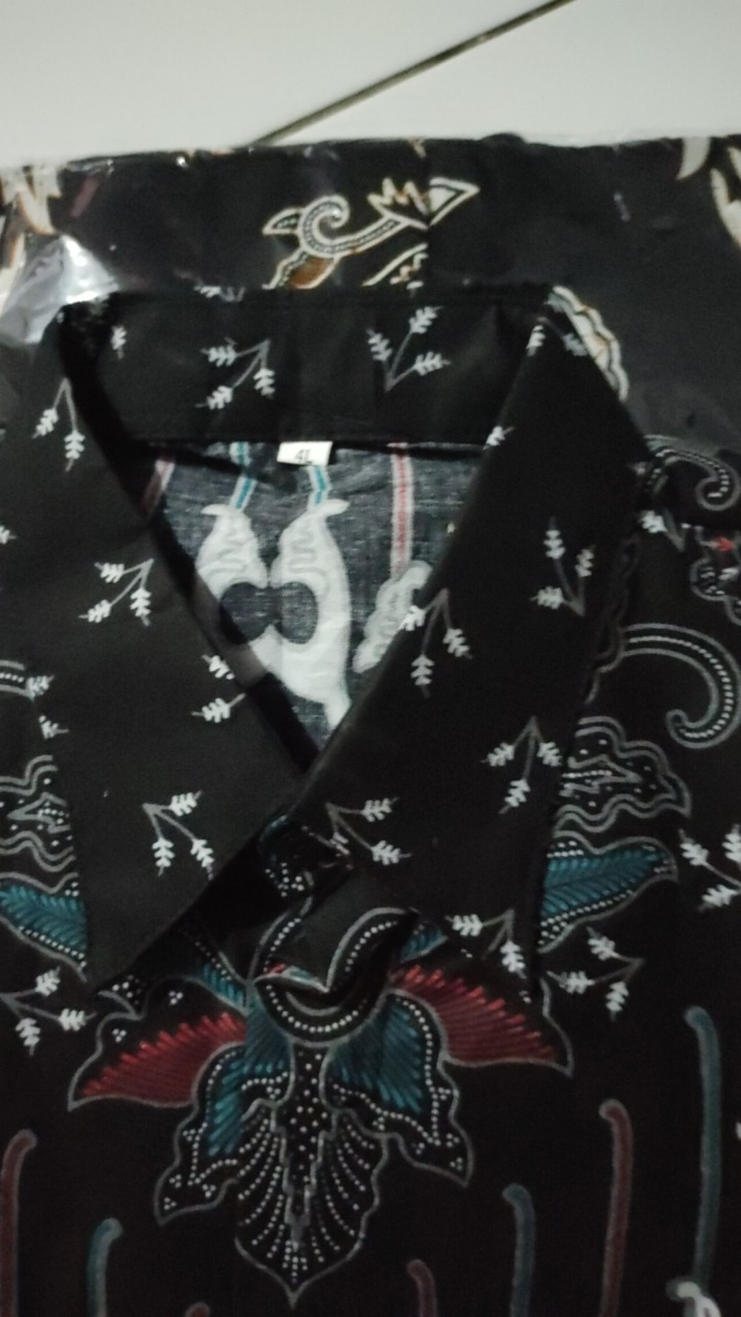 Size M L Xl Xxl 3xl 4xl 5xl Bswart Batik Hrb026 Kenongo Hem Pendek Padi Pekalongan M L Xl Batik Pria