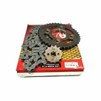 CHAIN KIT DDI SUPRA FIT NEW 38T 428-108L (38T-14T)
