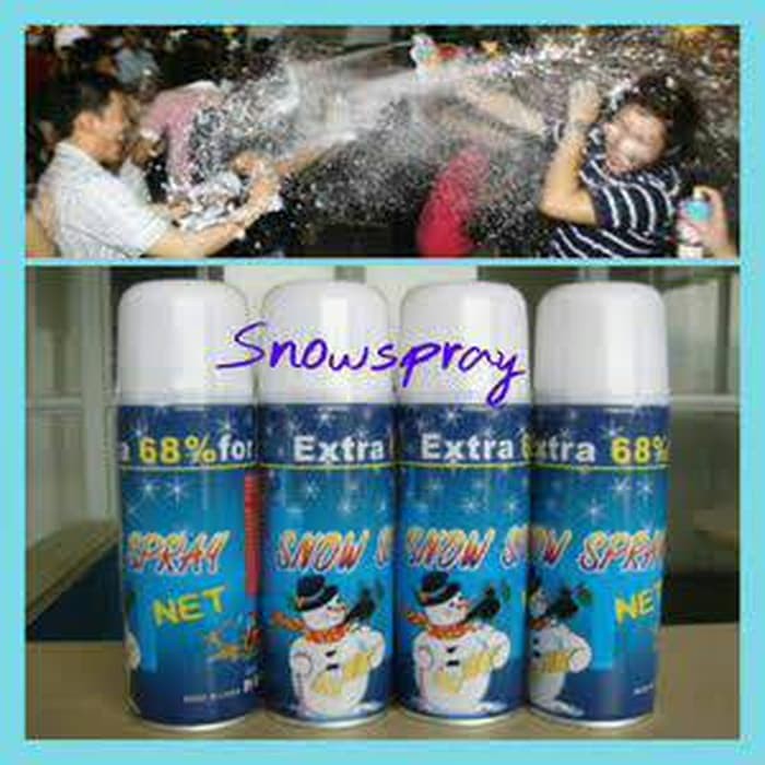 Snow Spray / Semprotan Salju Ulang Tahun / Party Spray Snow / alat pesta ulang tahun