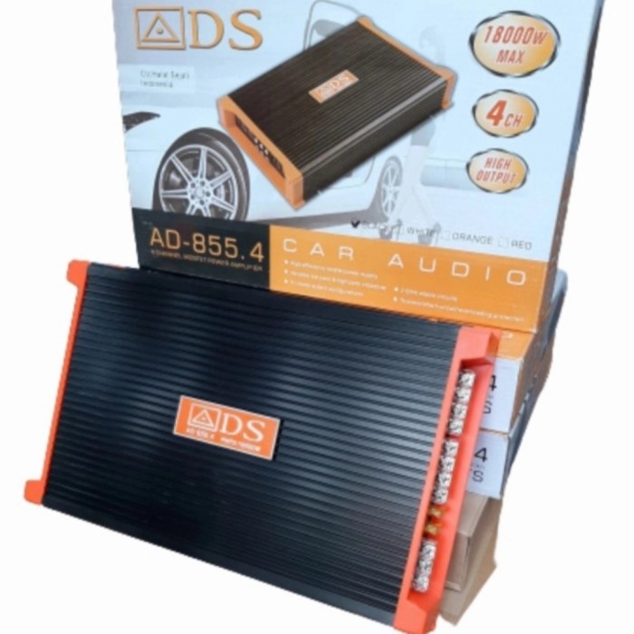 POWER 4 CHANEL THE PUNCH TP - 408 AMPLIFIER AUDIO MOBIL 4 CH