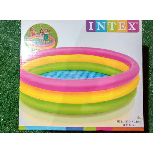 (Sale!!) mainan Kolam Renang angin merk INTEX 1.47m x 33cm/kolam plastik INTEX