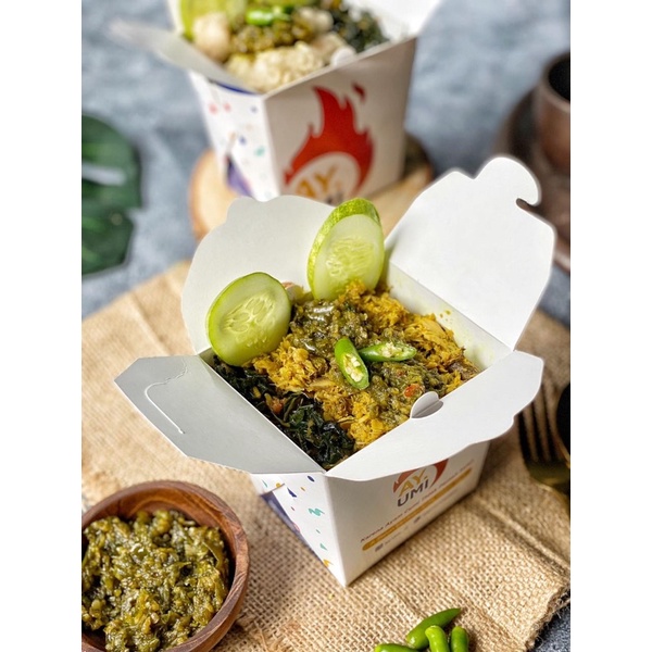 

Nasi Ikan dari SumBar (Sambal Ijo)