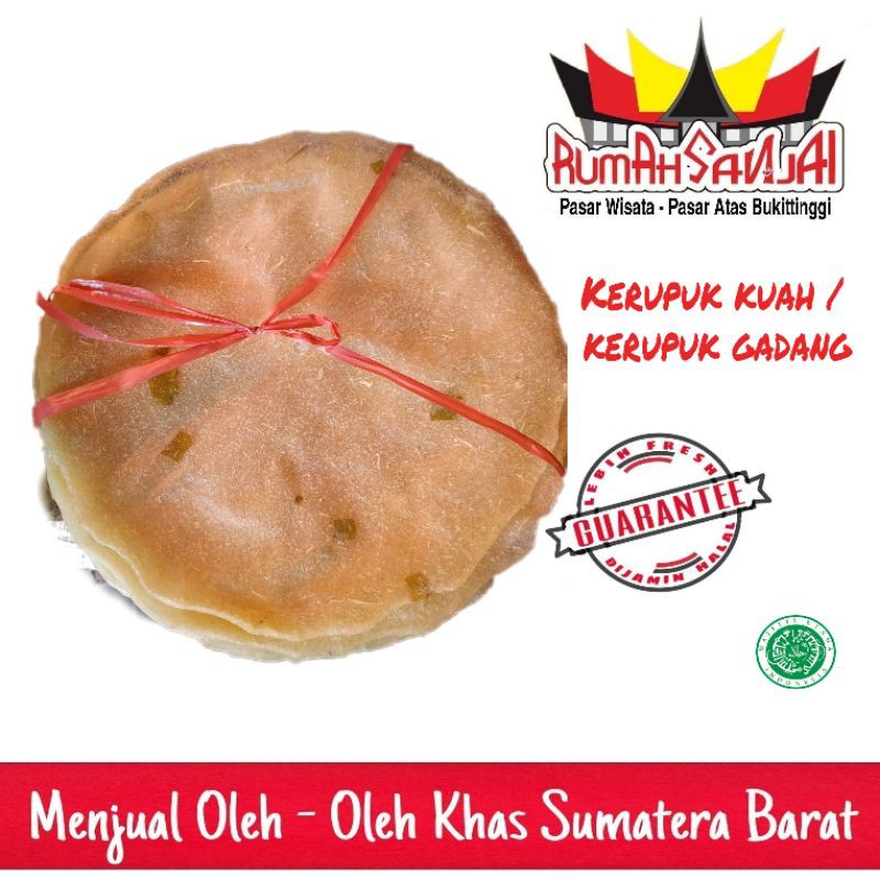 

Kerupuk Kuah - Kerupuk sate isi 25 keping by Rumah Sanjai