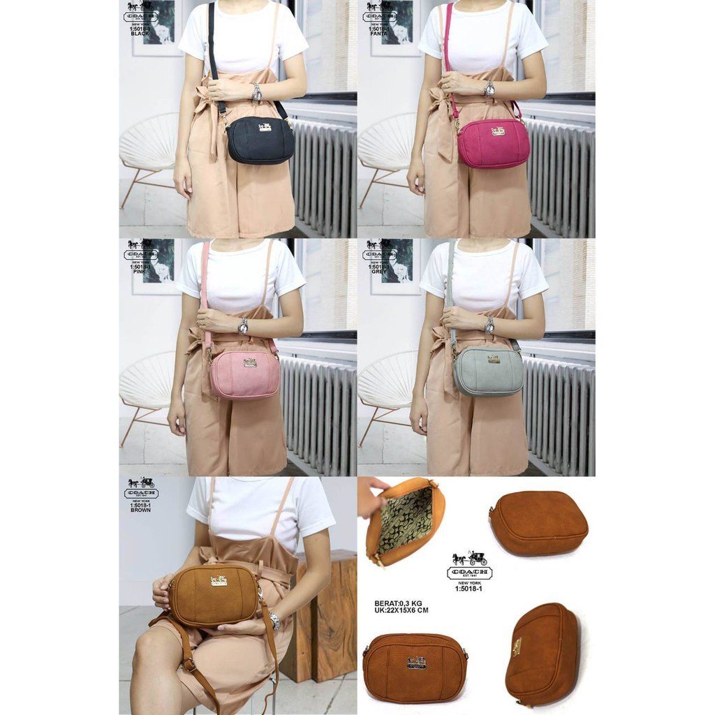 TAS SLEMPANG MINI MEREK COACH  5018-1   BT