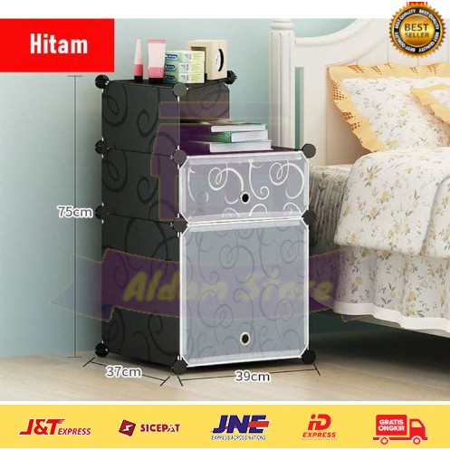 Lemari Pakaian Minimalis Lemari Plastik 2 Tingkat Lemari Minimalis Baju