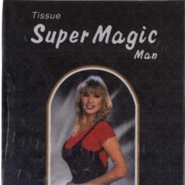 Tissue super magic man isi 6 pcs black