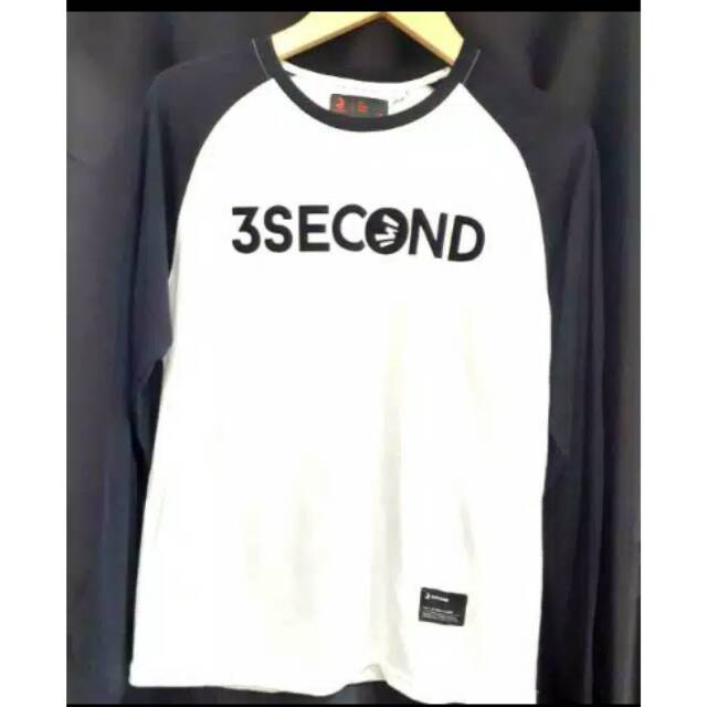 Kaos lengan panjang pria 3SECOND ORIGINAL