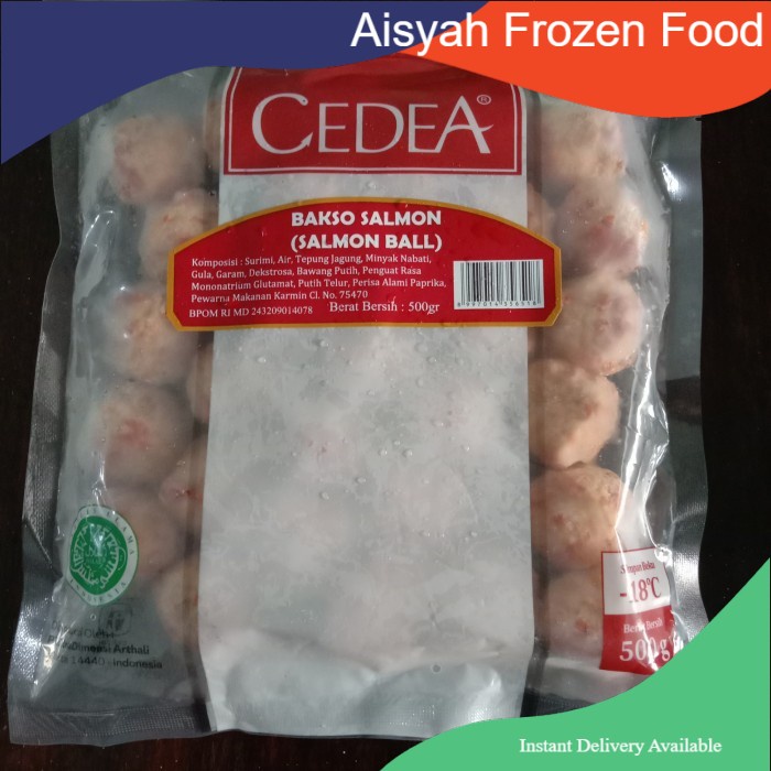 

cedea salmon ball 500 gram
