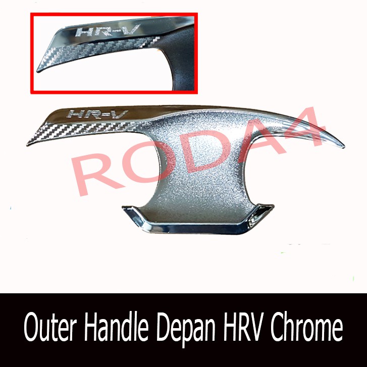 Outer Handle Depan HRV Chrome