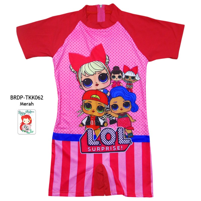 Rainy Collections Baju Renang Diving Anak 3-8 Th Karakter LOL BRDP-TKK062