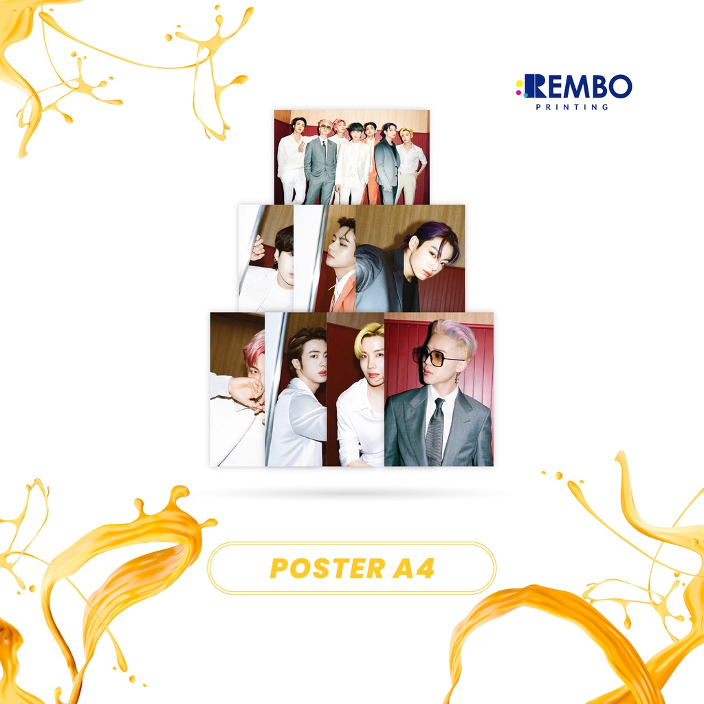 REMBO PRINTING - PROMO PAKET UNOFFICIAL MERCHANDISE SET BTS BUTTER