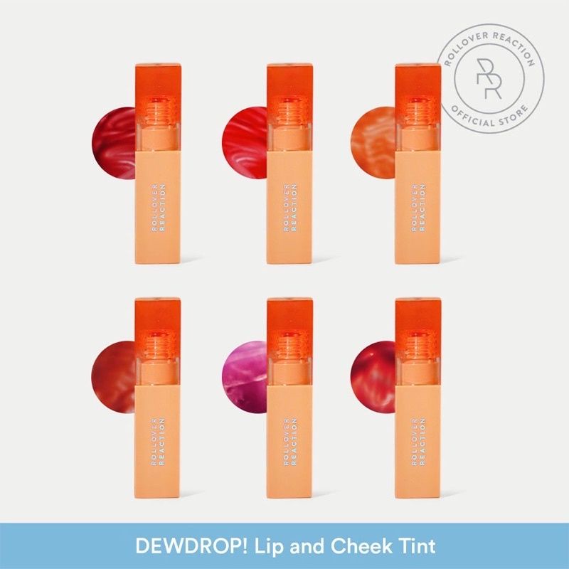 [READY] Rollover Reaction Dewdrop Lip & Cheek Tint